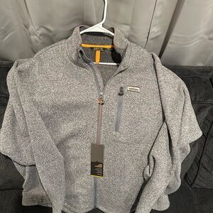 Orvis Heather Gray Fleece Jacket